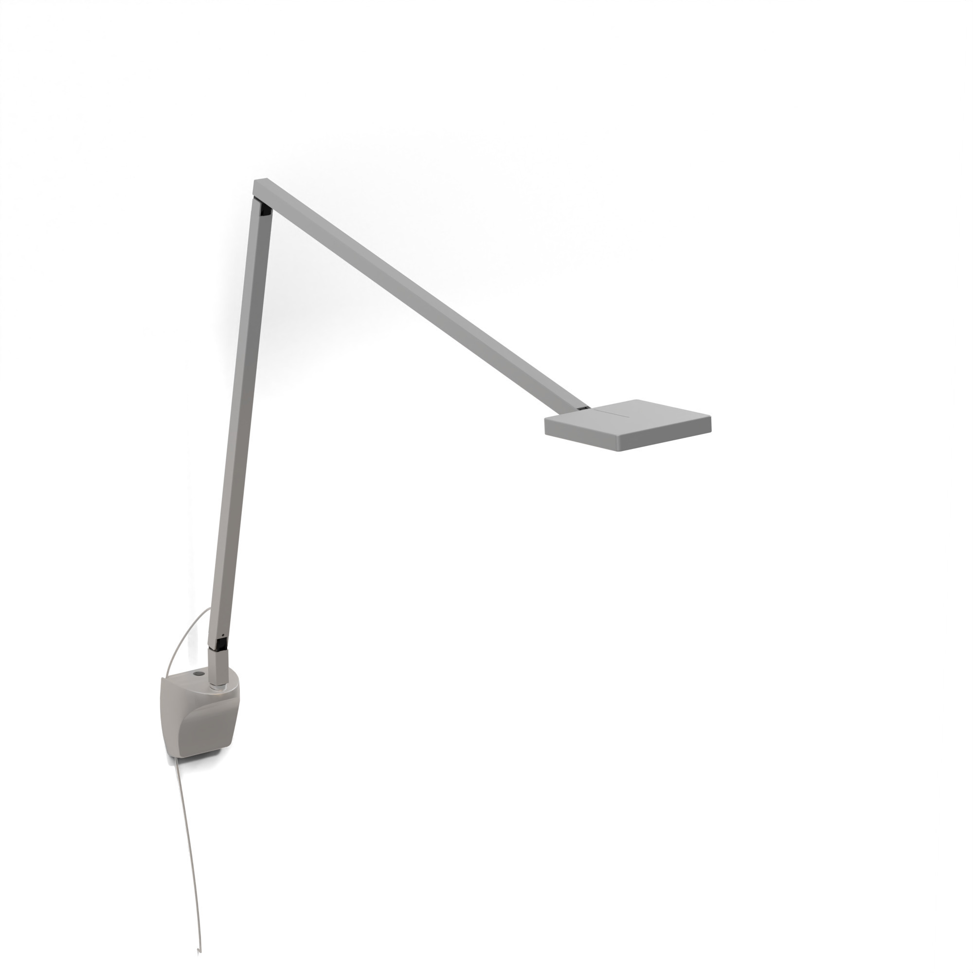 Focaccia Wall Mount Desk Lamp Wall Light in Silver